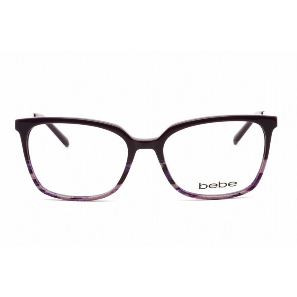 BEBE BB5197-500-52 Eyeglasses Size 52mm 16mm 135mm plum Men BRAND NEW